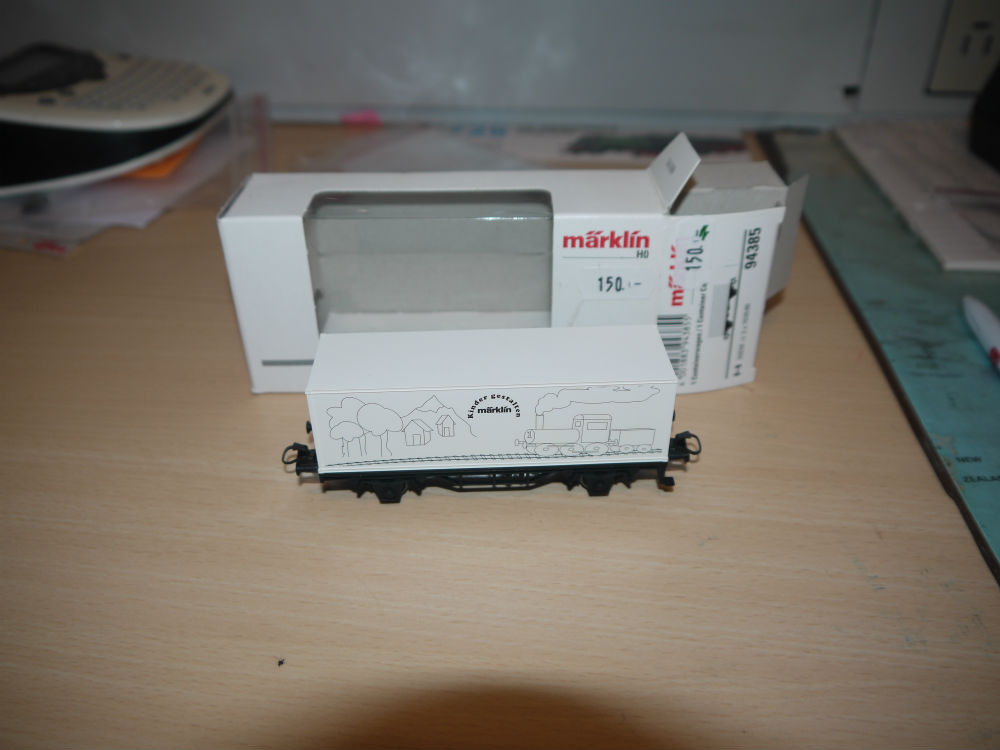 Märklin 94385 Godsvogn Kinder gestalten .. H0 ny i Æske.