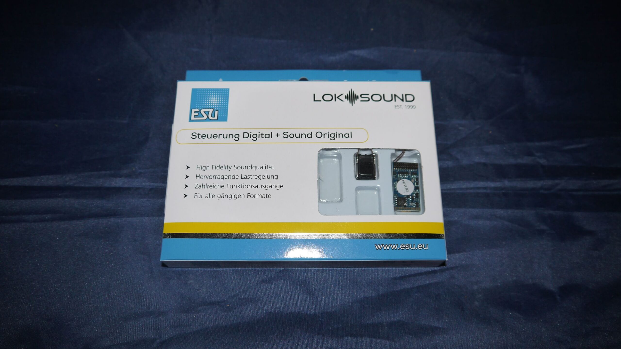 ESU 58419 LokSound 5.0 NYT DCC/MM/SX/MFX til "selvprogrammering'' med 21 PIN MTC NEM 660 stik