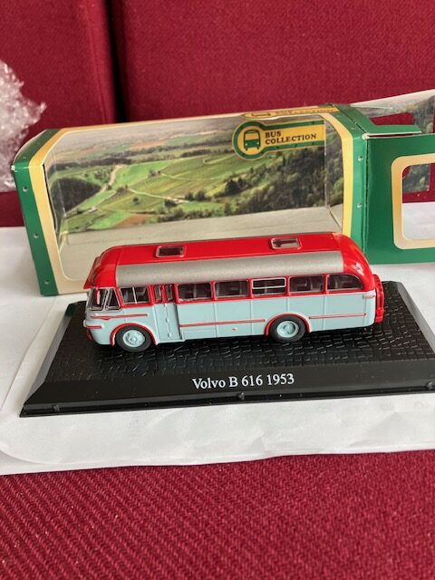Atlas Bus Volvo B 616 1953 Abonnerad Som Ny i Æske. 1:43.