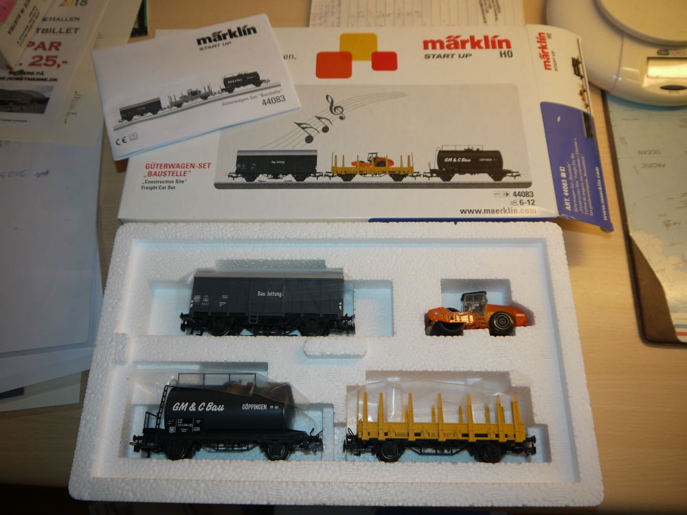 Märklin 44083 H0 Flot vognsæt med lyd og mfx. Ny vare i æske...TILBUD .