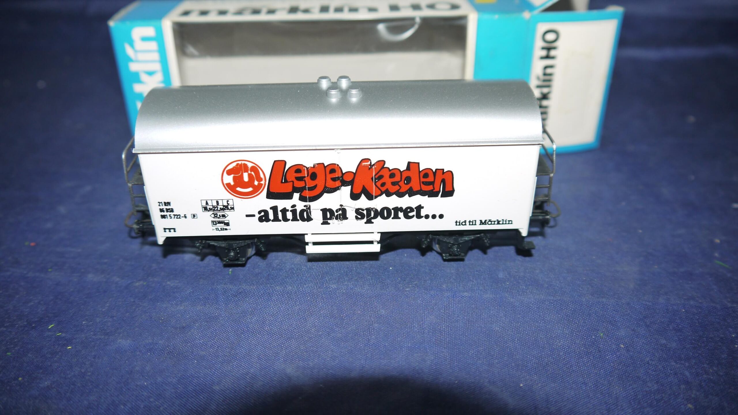 Märklin DSB Legekæden Reklamevogn H0 Som Ny.