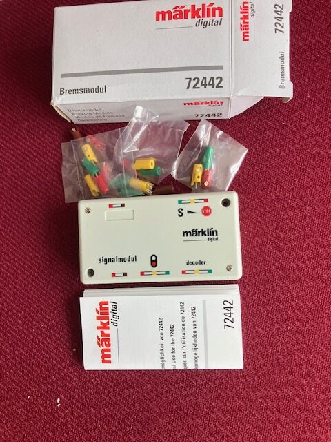 Märklin 72442 Bremsemodul Ikke Brugt. Som Ny.