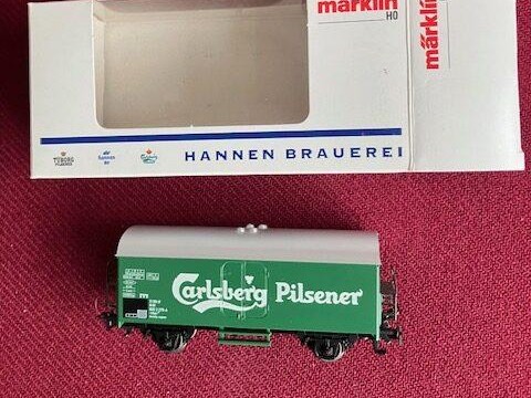 Märklin Hannen Braueri Carlsberg Pilsener. DB Let brugt H0..