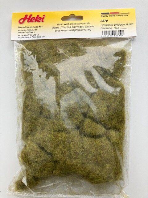 Heki 3370 Græsfibre Savanna 75 g 6 mm Nyt .