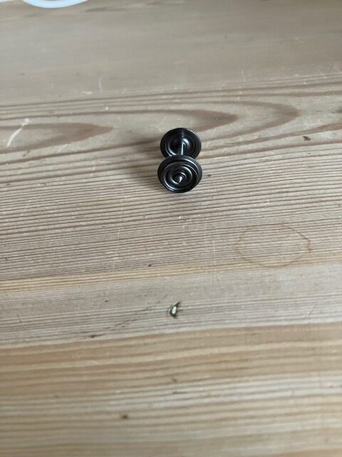 DEKAS 879900 AC Pladehjul Til Vogne H0 Nyt Pris pr aksel.