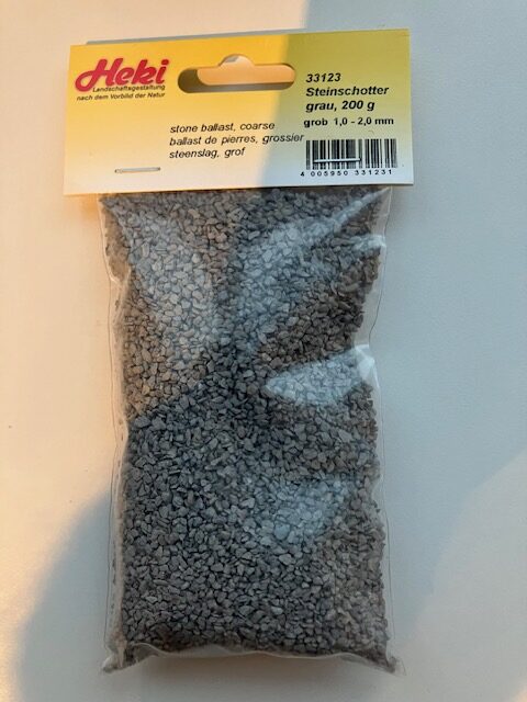 Heki 33123 Sten Ballast 200 g 1,0-2,0 mm Grå