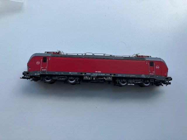 ROCO 71921 DSB Vectron EB 3202 DC DIGital med Lyd. . Uden org æske Ho let Brugt