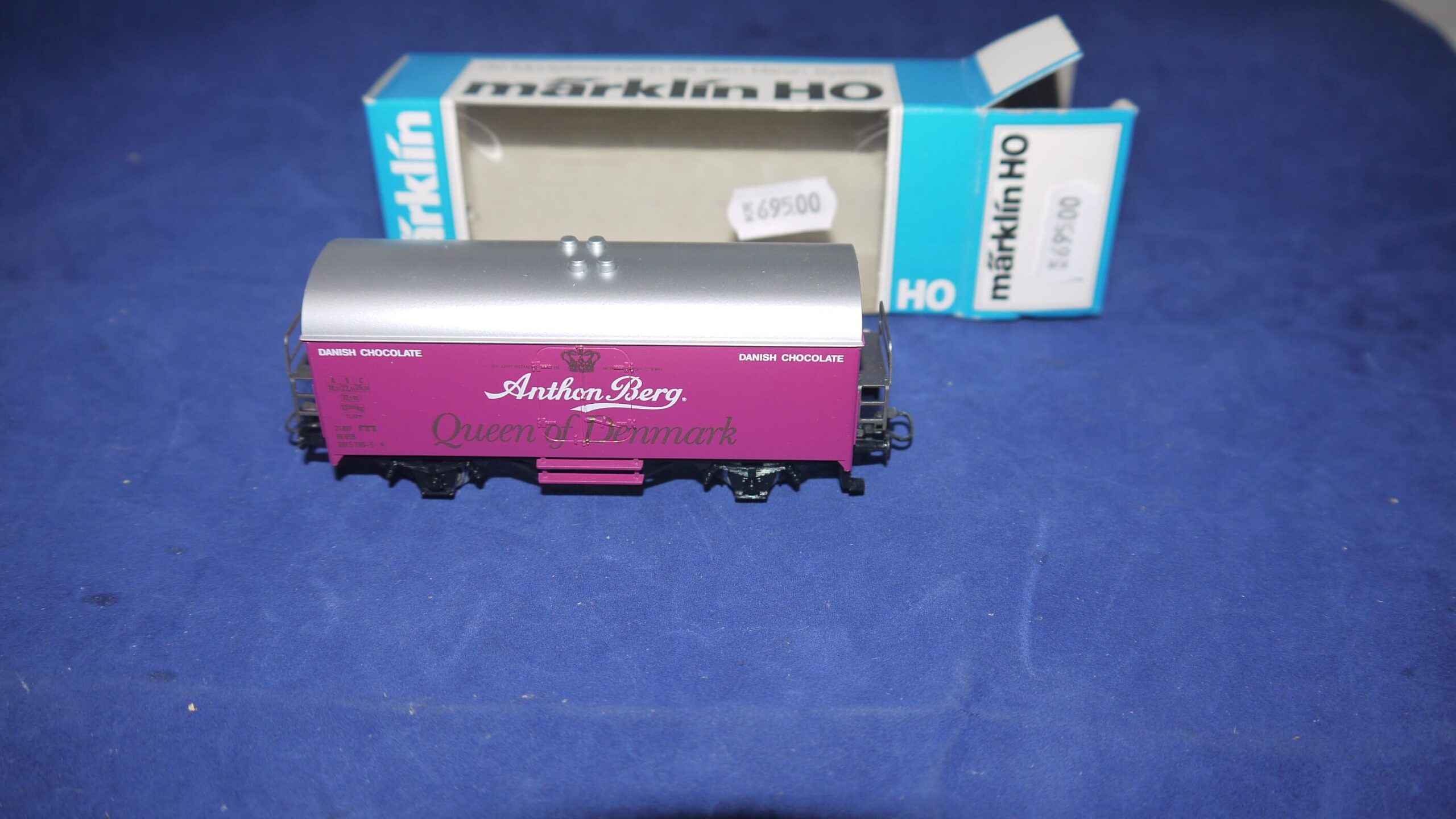 Märklin Anton Berg DSB Lilla Queen of DenmarkH0 Som Ny.