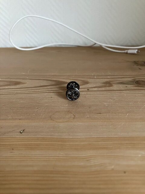 DEKAS 879902 Stjernehjul Til Vogne Nyt H0 AC. Pris pr aksel