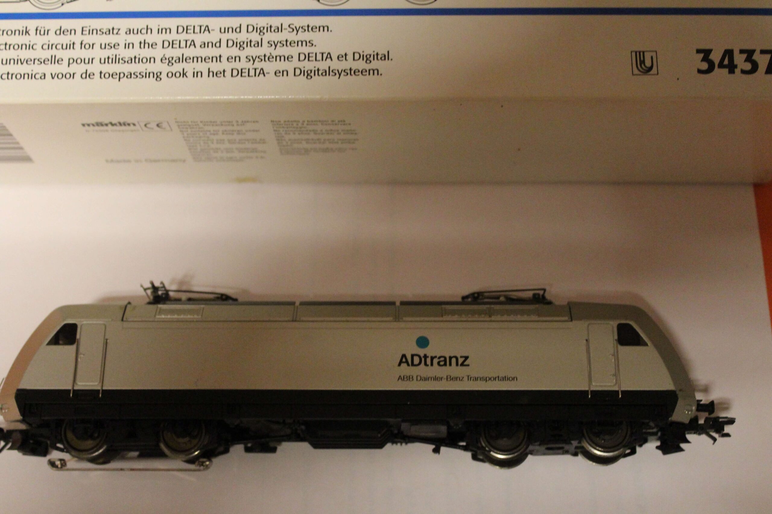 Märklin 34370 ADTranz Digital adr 78 Pæn lok 1 Pantograf defekt  H0