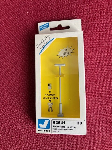 Viessmann 63641 led dobb armatur H0 Let Brugt Som Ny Vejl 119 Kr