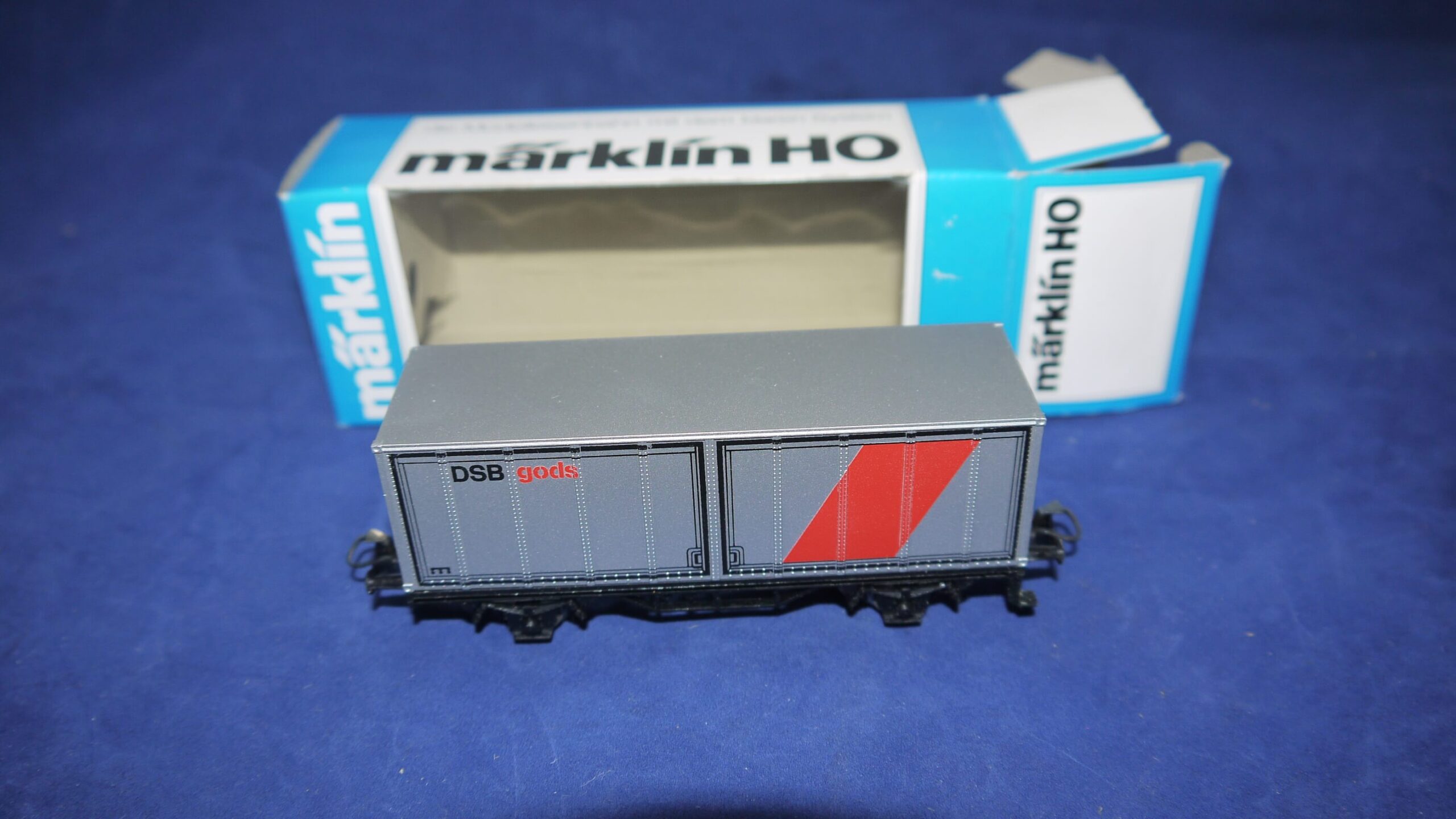 Märklin DSB Gods Vogn Brugt som ny i Æske H0 AC.