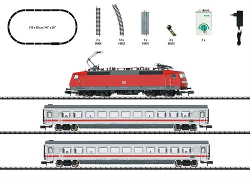 MiniTrix 11150 Startpakke "InterCity" med BR 120 SPOR N NYT