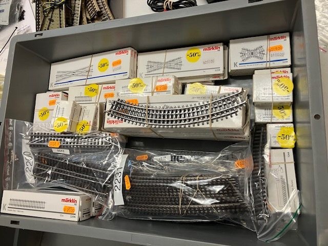 Märklin Let brugte K skinner Pæne og OK. Se liste i kommentarer. H0