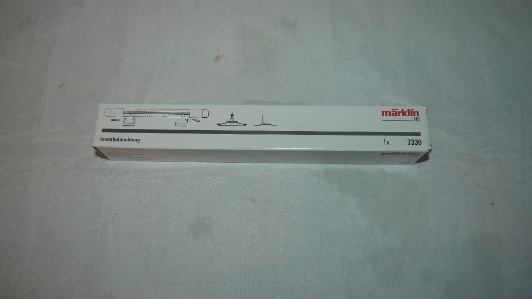 Märklin 7330 Innerbelysning passer til bl.a 42691 42693 42168, 42171, 4227, 4255-4257, 42551-42571, 4264, 4265, 4282, 4285, 4286, 4327, 4368, 4369 und 4384.