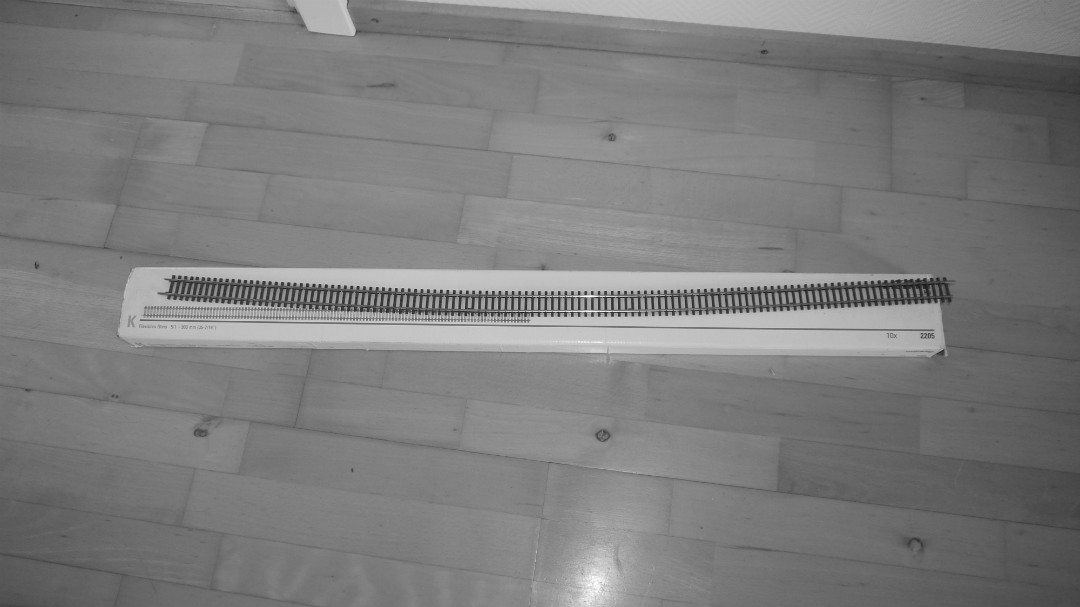 Märklin 2205 K skinne 90 cm Lang Ny, H0 AC Pris pr stk
