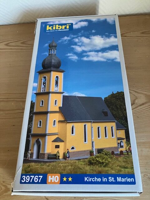 KIBRI 39767 Sct Maria Kirke H0 Nyt Byggesæt