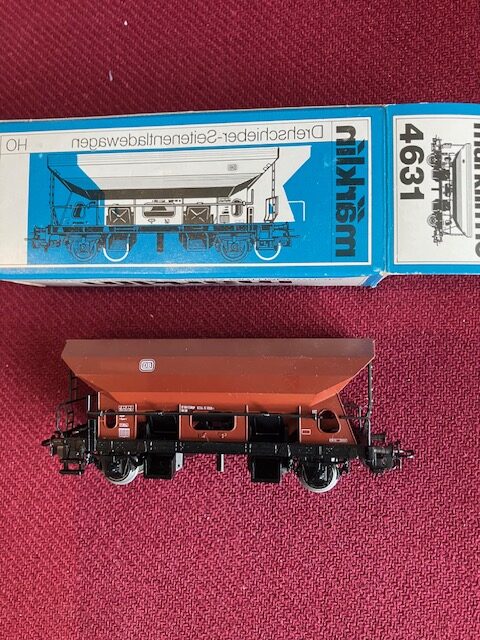 Märklin 4631 DB Ballast Vogn Let brugt pæn. H0.