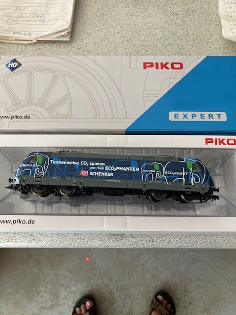 PIKO 51114 El BR 101 Ecophant DB AG 101-042-0 Sound Let Brugt H0 DC. Expert,