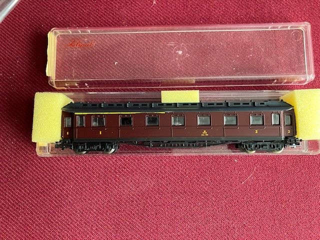 Liliput 29560 DSB ASM 194 Personvogn Let Brugt H0. DC.