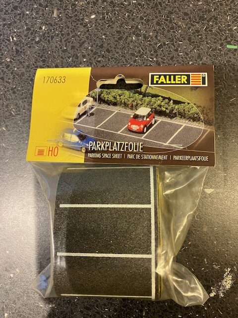 Faller 170633 P pladser 1000x60 mm H0.