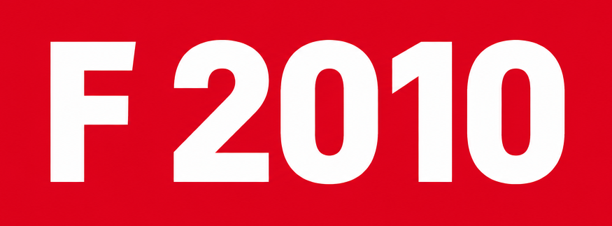 F 2010 logo