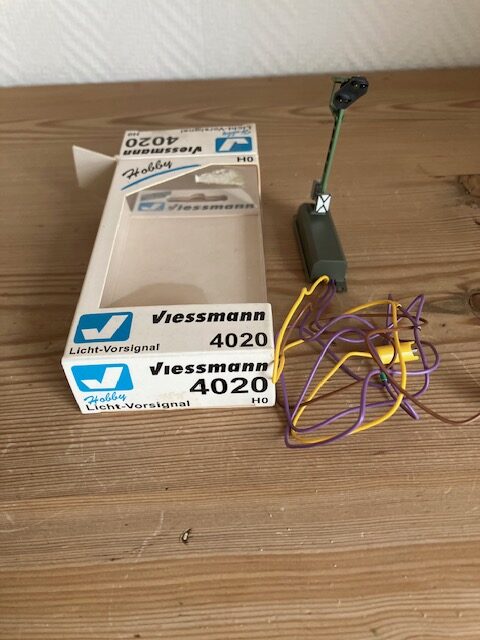 Viessmann 4020 Forsignal Let Brugt H0 Nypris 177 Kr