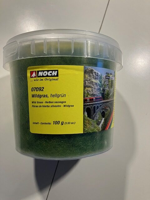 NOCH 07092 Wildgræs Hellgrøn 100 g i Dåse Nyt.