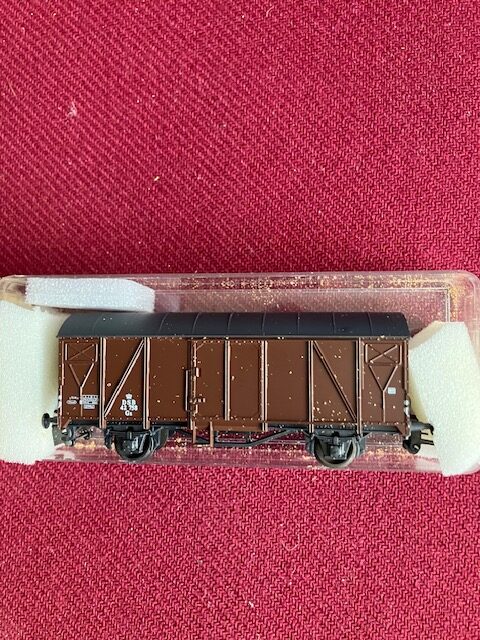 Liliput 235/3 DA Brun Godsvogn DSB Gs 42758 Let Brugt. H0.