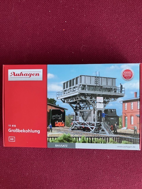 Auhagen 11416 Stor Kulanlæg H0 70x58 mm Nyt