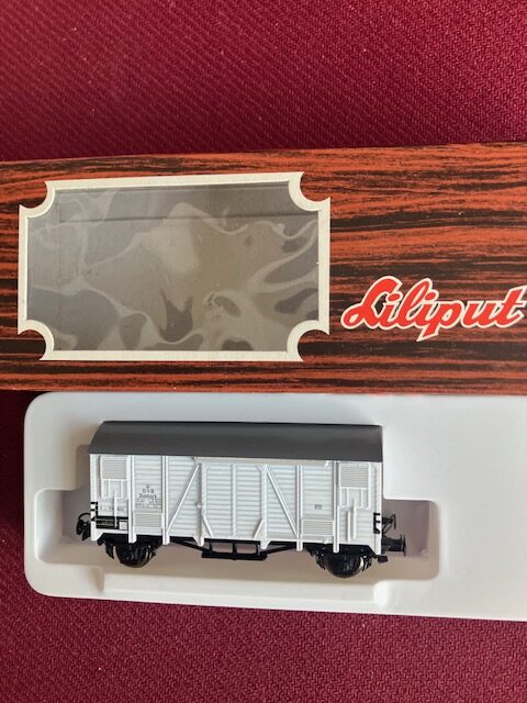 Liliput 25661 HVID DSB I al 19488c godsvogn Let Brugt Som Ny.H0..