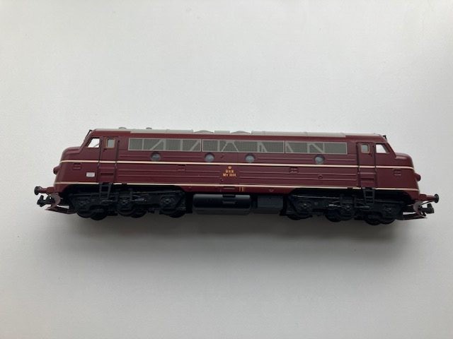 Heljan MY 1114 DSB Digital med Lyd Esu 4,0 dekoder Flot lok.H0.DC 2 skinne.