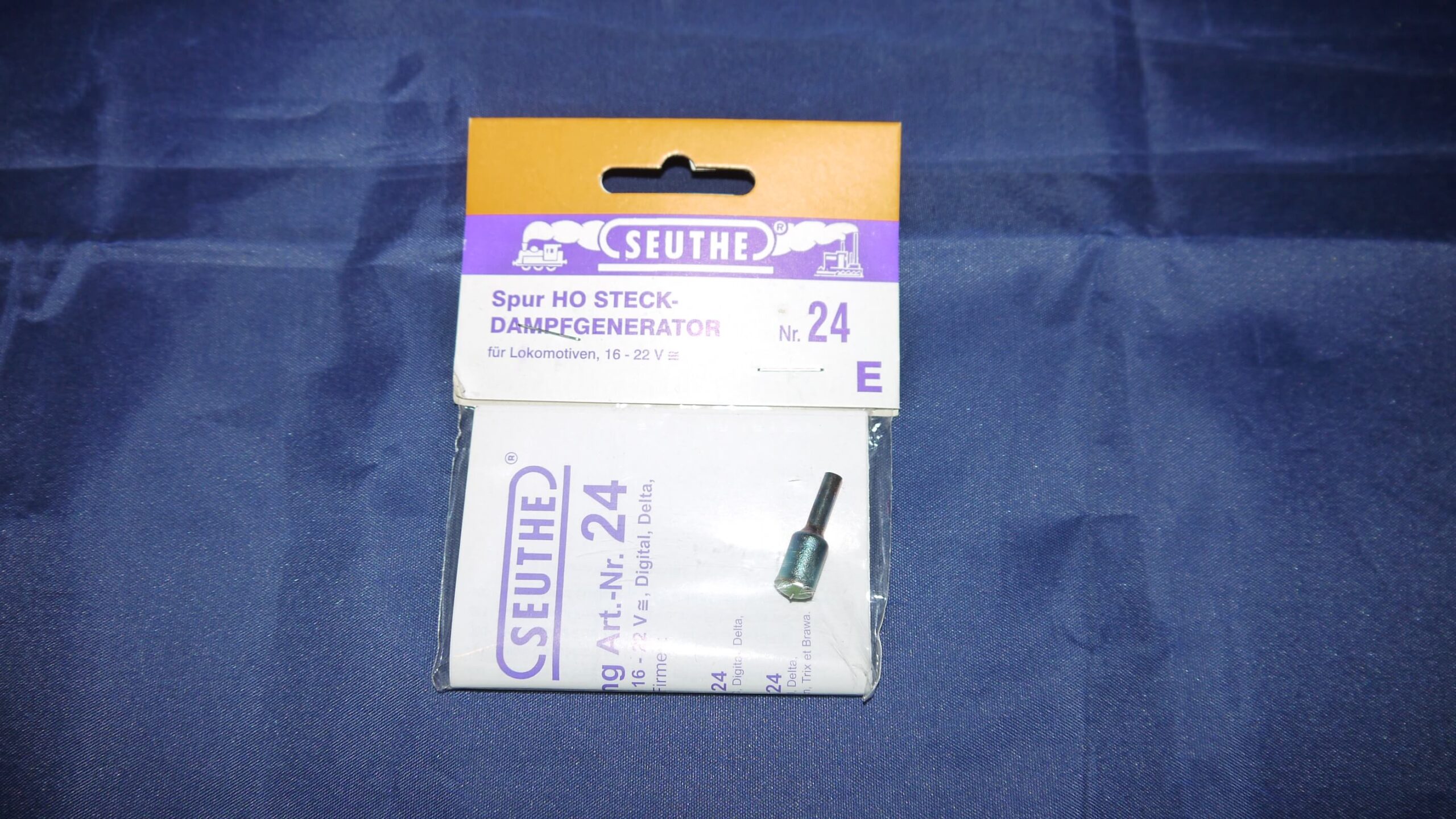 Seuthe Nr 24 Røggenerator ( Samme model som Märklin 72270) 16-22 Volt AC DC Märklin TRIX Brawa