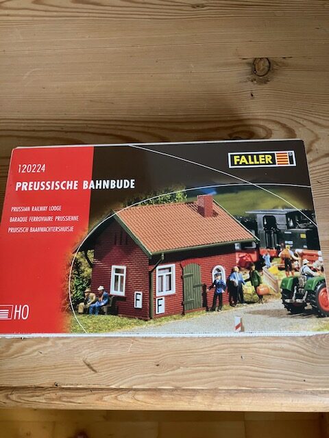 Faller 120224 Preussisk Banevogterhus Nyt i Æske Byggesæt H0