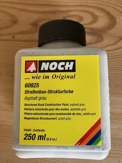 NOCH 60825 Vejmaling Grå Nyt i Flaske.250 ml