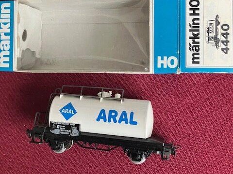 Märklin 4440 Aral Tankvogn DB Let Brugt H0..