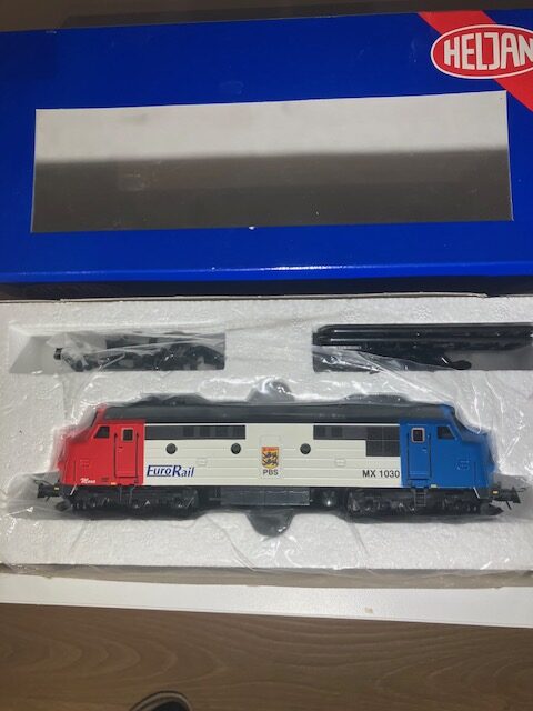 Heljan 43702 MX 1030 Euro Rail  Let Brugt Flot Maskine Digital  adr 30. H0 AC