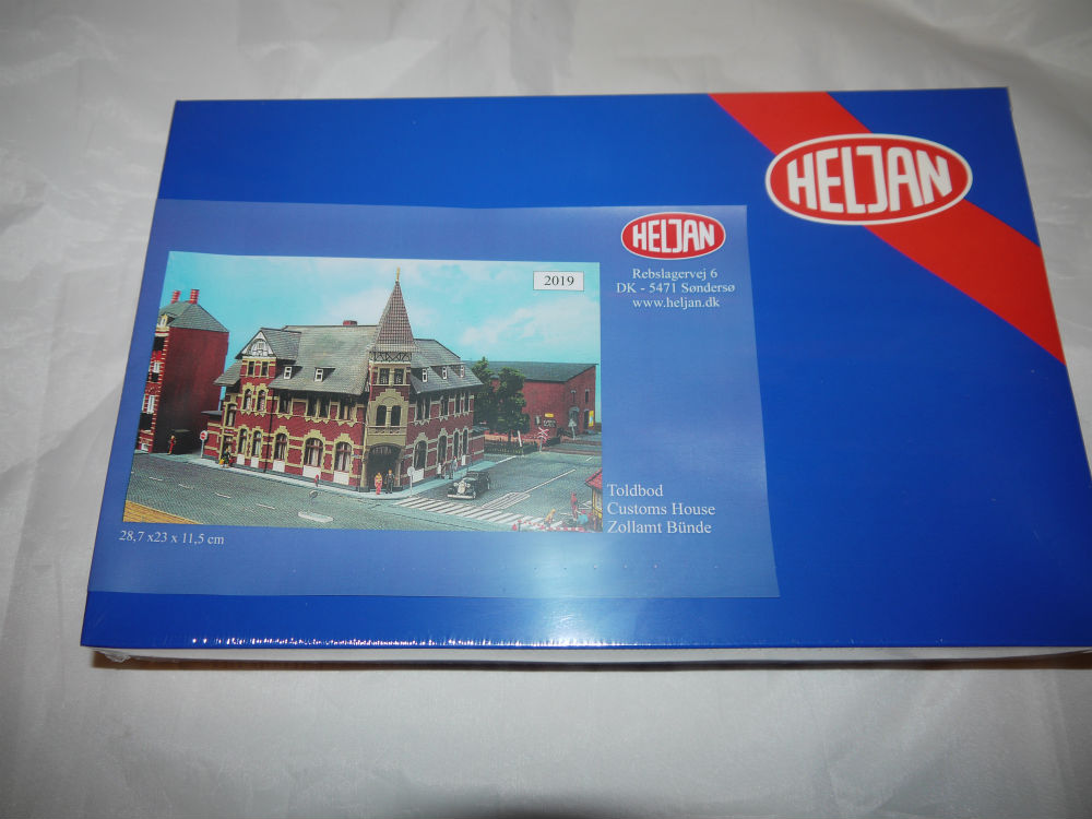 Heljan Byggesæt Nr 2019 H0 Tolbod Nyt i plb æske. 28,7x23x11,5 cm