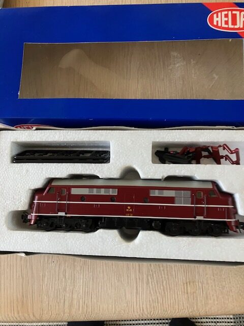 Heljan 94352 MX DSB Let Brugt pæn og med diverse Løsdele. H0 Digi adr 3