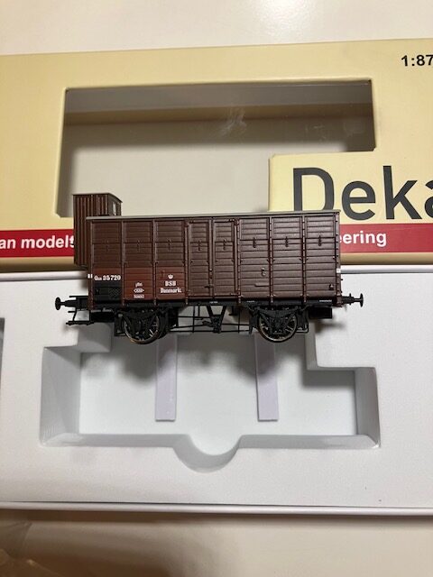 DEKAS 872419 DSB QDR 35720 Ca 1957-64 Ny. Ved køb af 3 stk - 20%