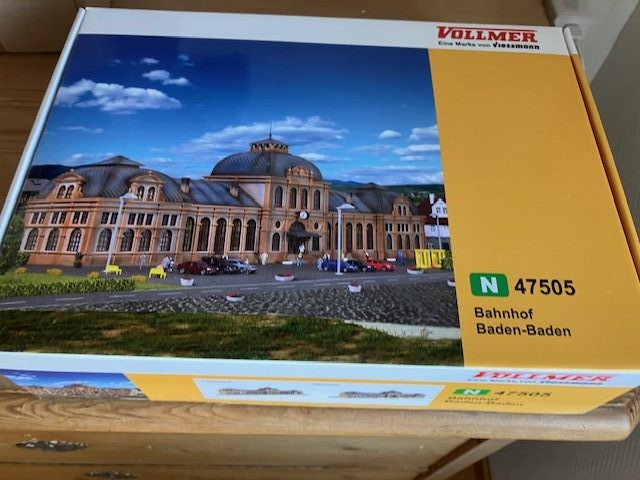 Vollmer 47505 Bahnhof Baden-Baden Spor N Ny i æske