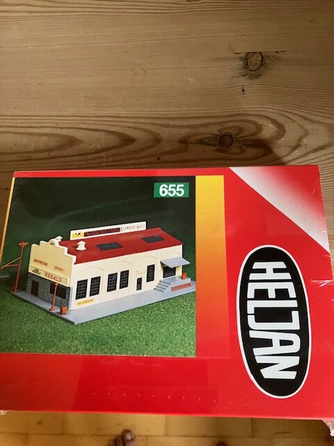 Heljan 655 Trykkeri Spor N Byggesæt Nyt 17.3x12x7 cm