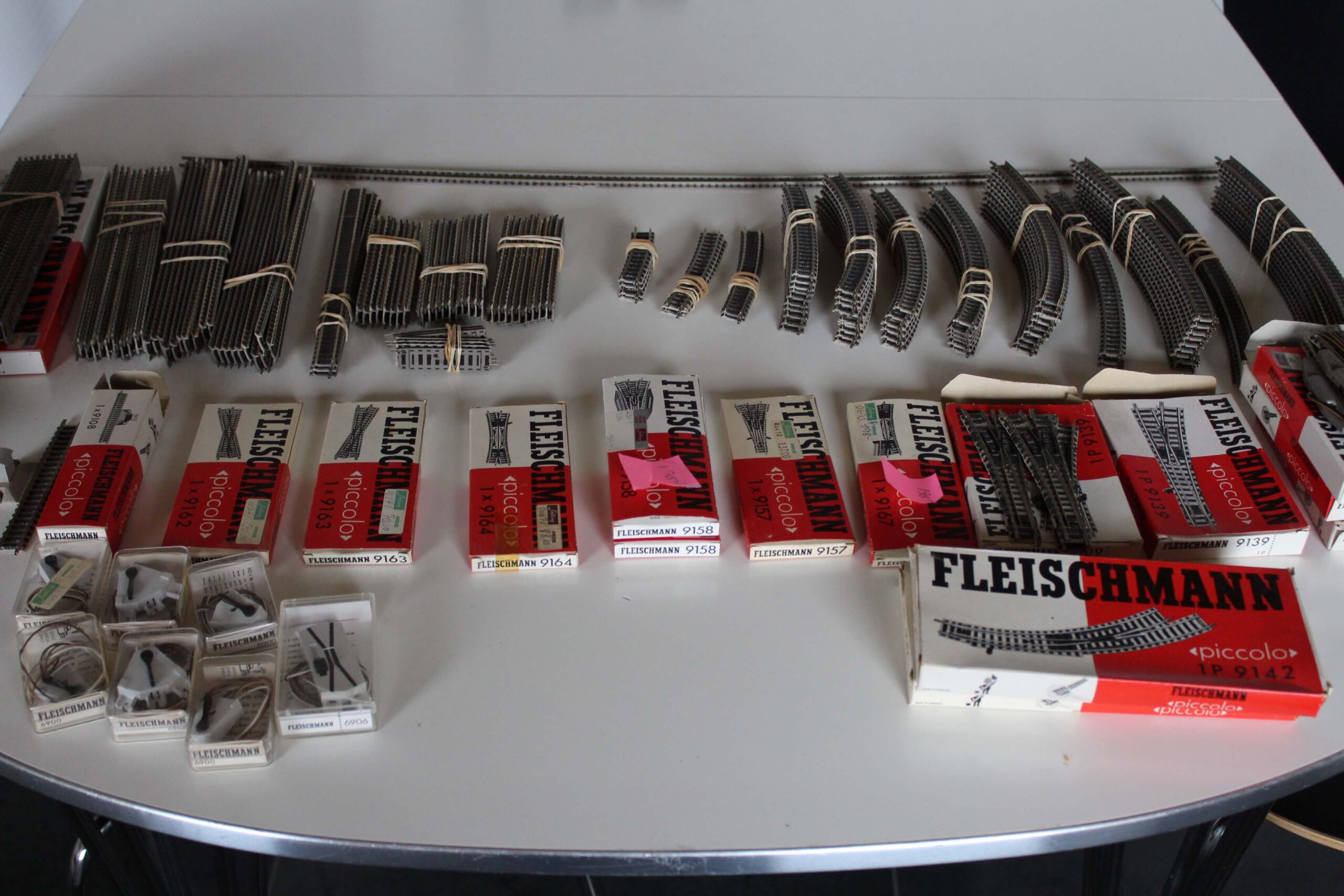 Fleischmann Spor N skinner sporskift kryds mm. Se liste,Let Brugt - 40%