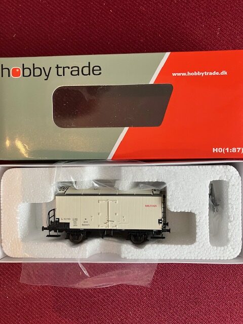 Hobby Trade 34054 DSB IKG 24700 Kølevogn.   H0 Som Ny fra Samling .