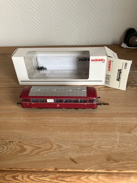 Märklin 41980 Bivogn til 39980 sæt m Strømførende Kobling Let Brugt H0.