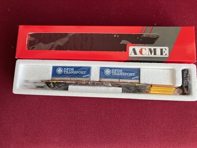 ACME 40371 DSB Containervogn DFDS transport. NYT. H0