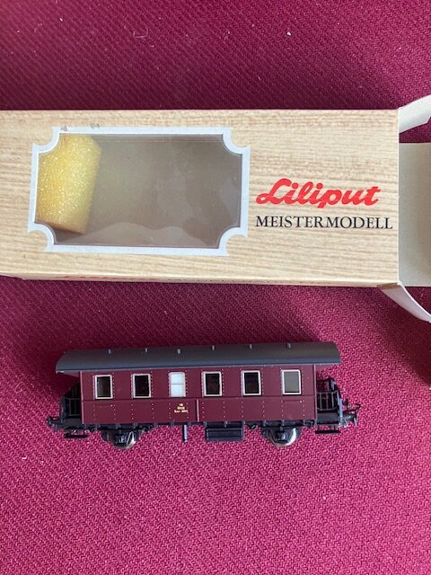 Liliput 27060 FAF DSB Ehp 6813 Personvogn Let Brugt Som Ny.H0..