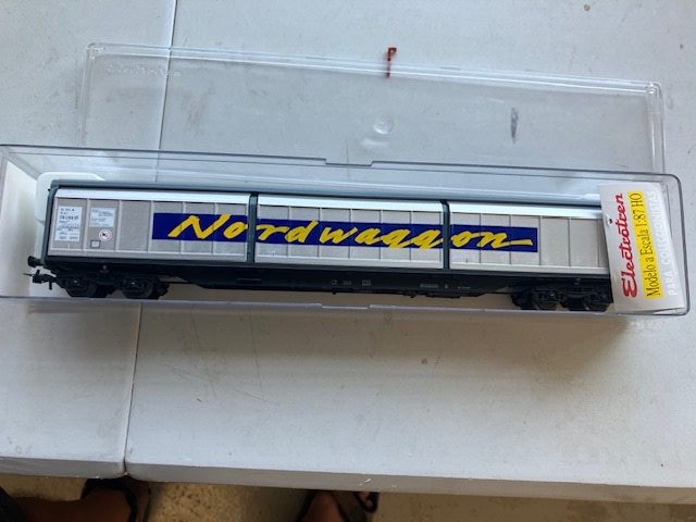 Elektroteen 5522 K Nord Vogn SJ  Som Ny i æske H0.