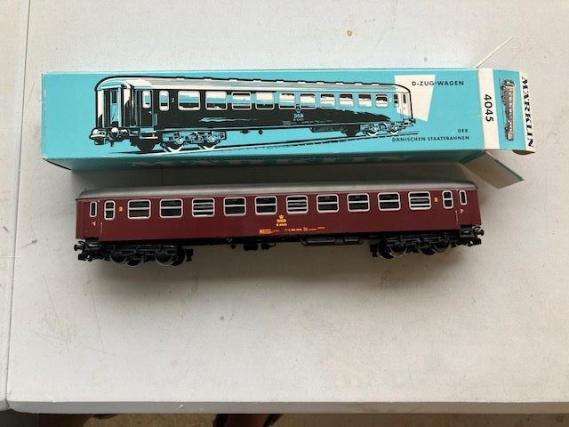 Märklin 4045 Brun B 2300 Som Ny fra Samling H0..