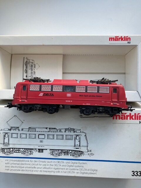 Märklin 3331 BR 140 Delta digital adresse 60 brugt  H0.